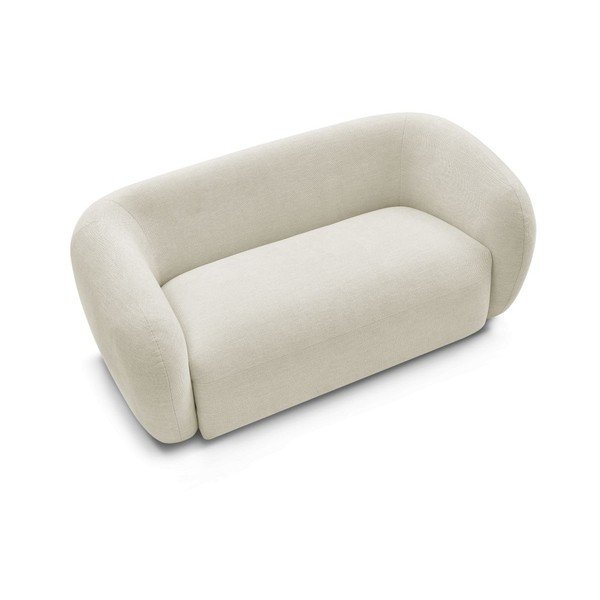 Beżowa sofa z tkaniny szenilowej 160 cm Celine – Bobochic Paris-image-3