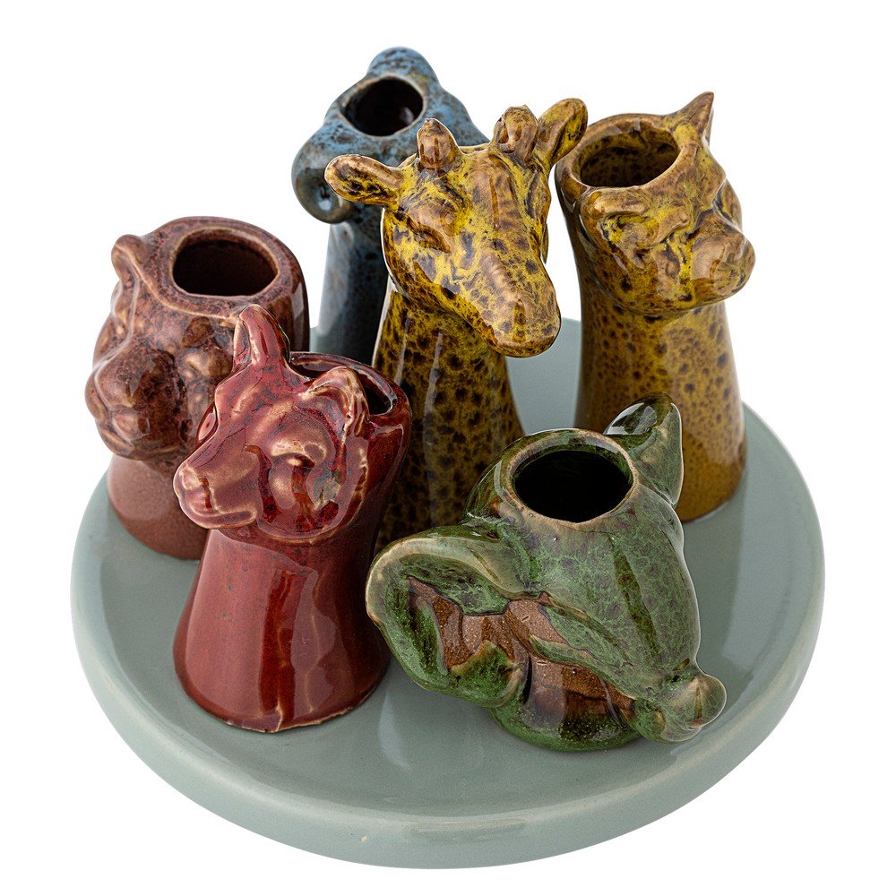Kamionkowy wazon (wysokość 10,5 cm) Piero – Bloomingville