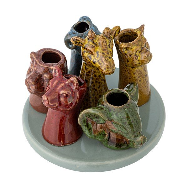 Kamionkowy wazon (wysokość 10,5 cm) Piero – Bloomingville-image-3
