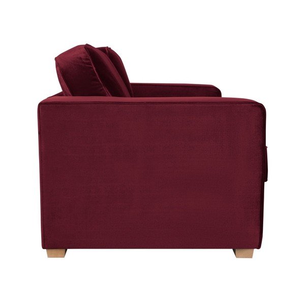 Burgundowa sofa 2-osobowa Cosmopolitan design Chicago-image-2