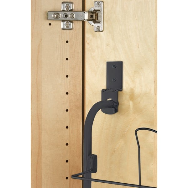 Czarny metalowy regał na buty Wenko-image-1