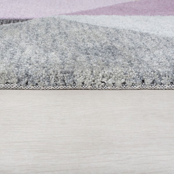 Szaro-fioletowy dywan Flair Rugs Icon, 120x170 cm-image-3