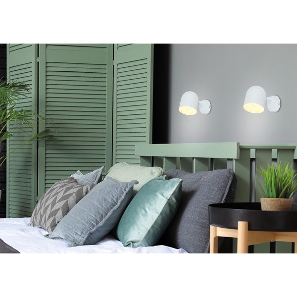 Biały kinkiet Azuro – Candellux Lighting-image-1