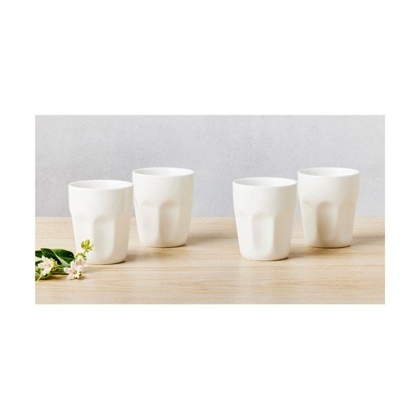 Białe porcelanowe kubki zestaw 4 szt. 200 ml Basic – Maxwell & Williams-image-1