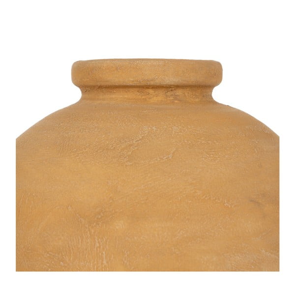 Musztardowy ceramiczny wysoki wazon (wysokość 60 cm) Eufen – Ixia-image-1