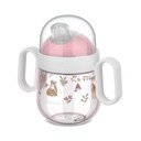 Jasnoróżowy plastikowy kubek dla dzieci 200 ml Fairy Garden by Little Dutch – Mepal