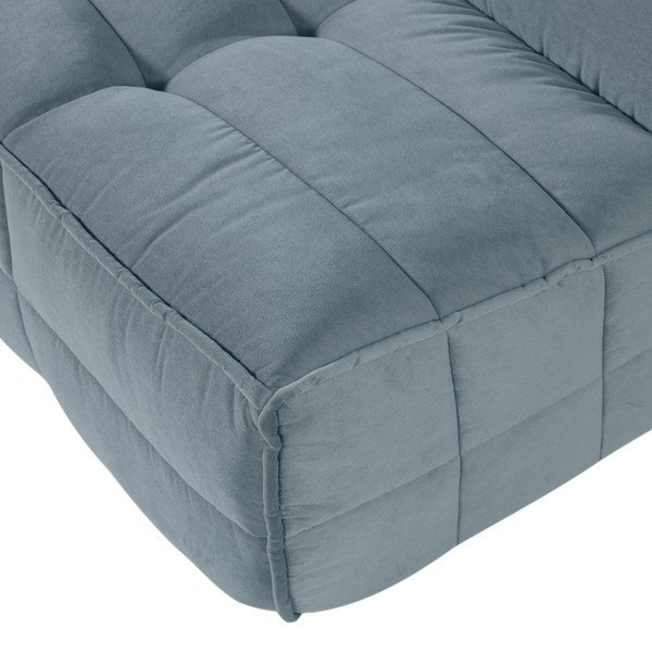 Niebieska aksamitna sofa 204 cm Cluster – vtwonen-image-1