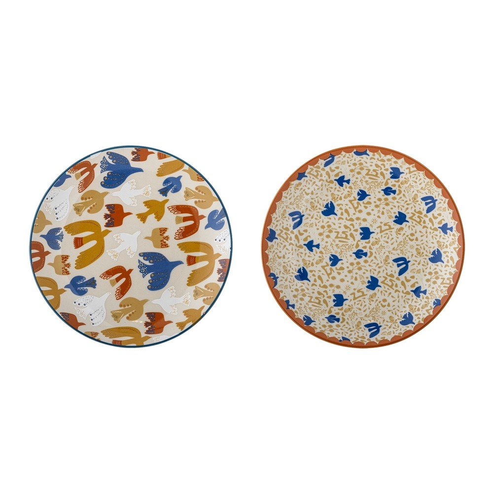 Kamionkowe talerze zestaw 2 szt. deserowe ø 20 cm Anniversary – Bloomingville