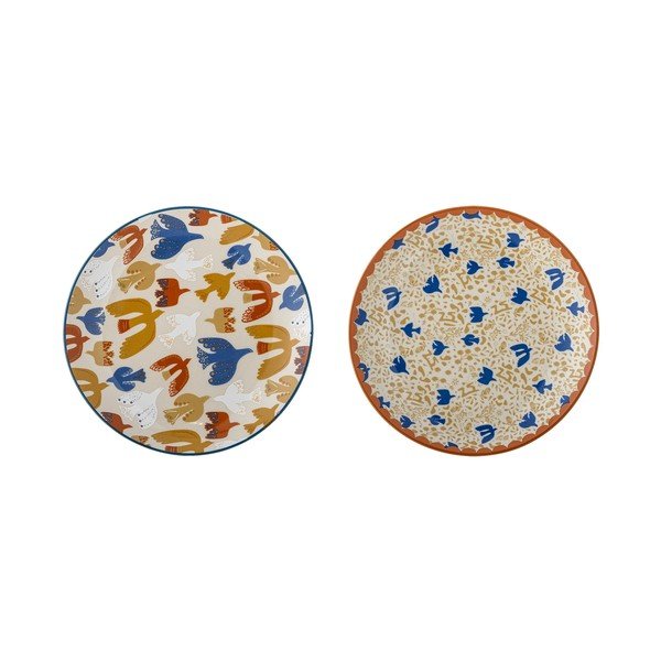 Kamionkowe talerze zestaw 2 szt. deserowe ø 20 cm Anniversary – Bloomingville