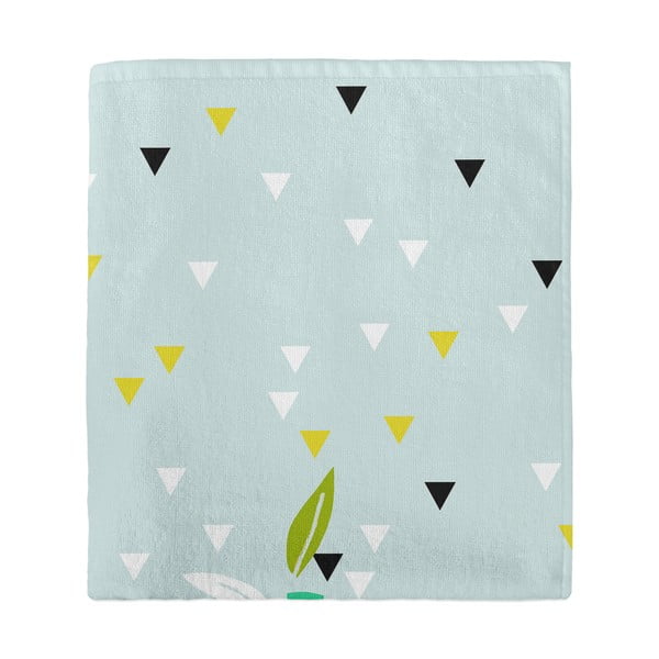 Jasnozielony ręcznik dziecięcy 150x70 cm Panda – Moshi Moshi-image-3