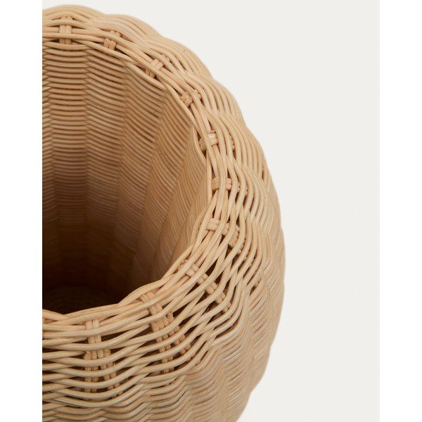 Rattanowy wazon w naturalnym kolorze (wysokość 40 cm) Zilna – Kave Home-image-3