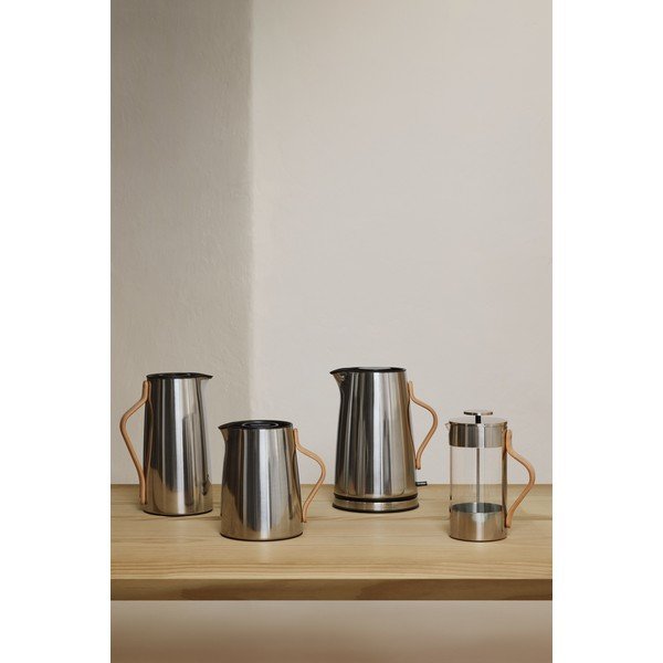 Czajnik elektryczny ze stali nierdzewnej w kolorze srebra 1,2 l Emma – Stelton-image-2