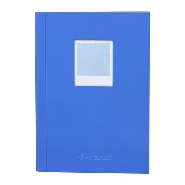 Niebieski notes Polaroid Soft Touch,, 14,9 x 10,5 cm