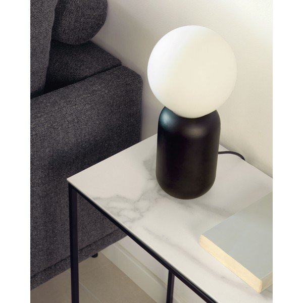 Stolik z ceramicznym blatem 30x45 cm Rewena – Kave Home-image-2