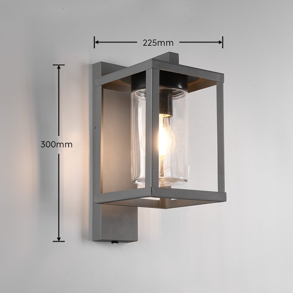 Lampa zewnętrzna (wysokość 33 cm) Lunga – Trio (zdjęcie 7)