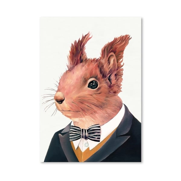 Plakat "Squirrel", 30x42 cm