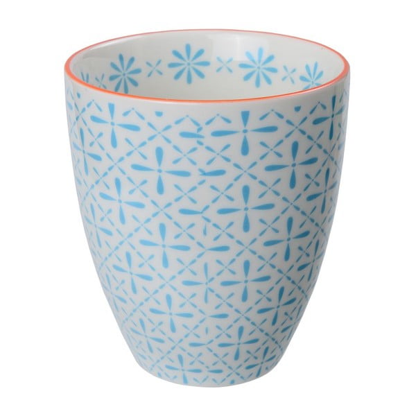 Porcelanowy kubek Orient Blue, 8,7x9,8 cm