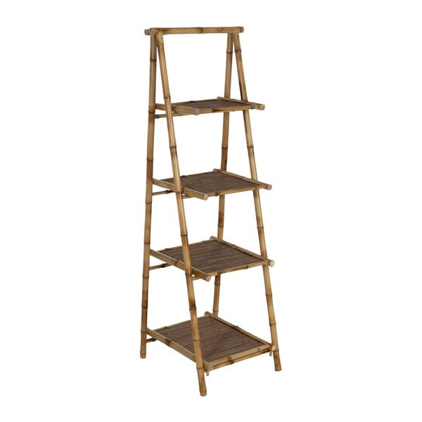 Bambusowy regał w naturalnym kolorze 48x152x50 cm Manali – Ixia