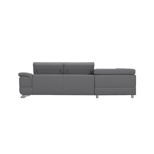 Szara lewostronna rozkładana sofa ze schowkiem Windsor & Co Sofas Gamma-image-3