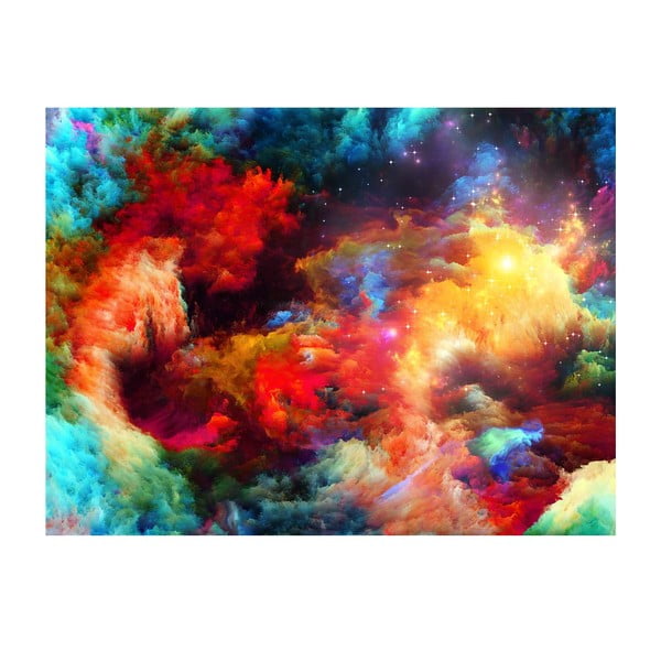 Obraz Homemania Decor Colorful Galaxy, 70x100 cm