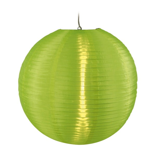 Lampa wisząca Japanballon, zielona
