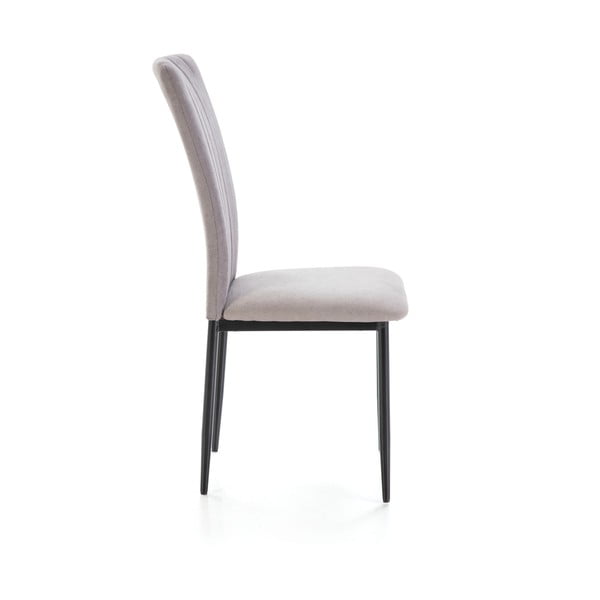 Jasnoszare krzesła zestaw 4 szt. Holly – Marckeric-image-2