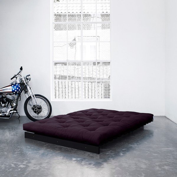 Sofa rozkładana Karup Roots Wenge/Purple-image-1