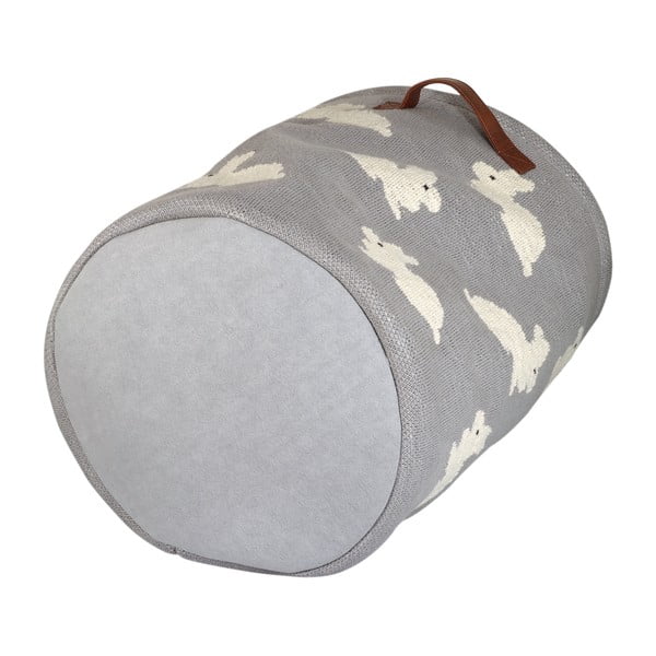 Szary bawełniany kosz Kindsgut Bunny-image-3