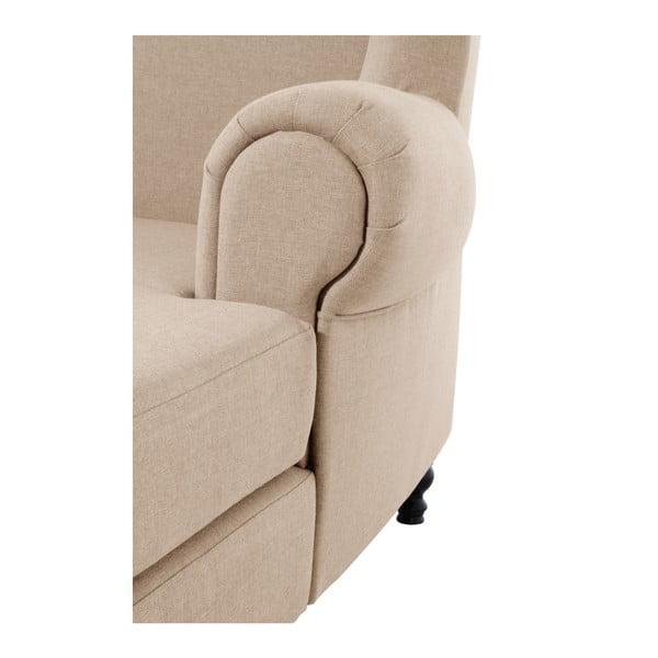 Brązowy fotel uszak Max Winzer Mareille Sand-image-4