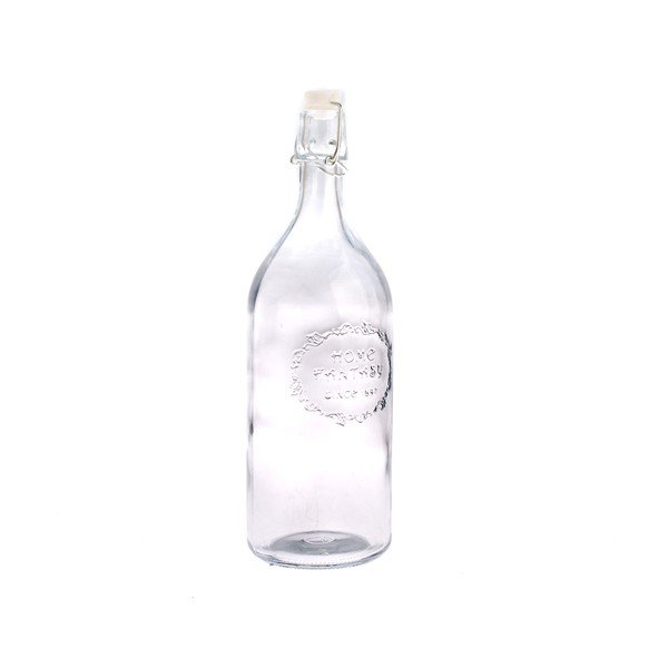 Szklana butelka z zatyczką Dakls Merito, 1 l