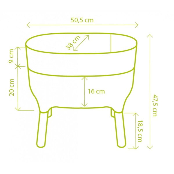 Plastikowy samonawadniający pojemnik do uprawy roślin Urbalive – Plastia-image-4