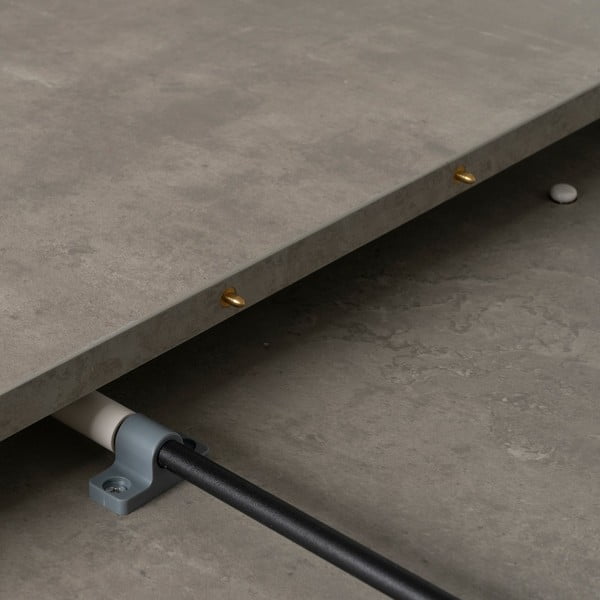 Okrągły rozkładany stół z dodatkowym blatem ø 120 cm Rocía – Ixia-image-1