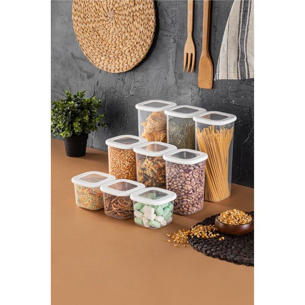 Pojemniki 9 szt. na żywność Fresco – Hermia-image-1