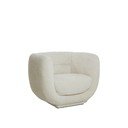 Kremowy fotel Kialy – Light & Living