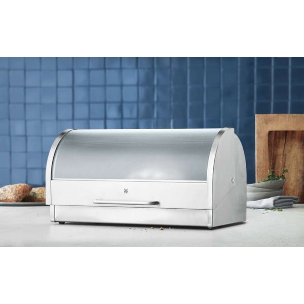 Chlebak ze stali nierdzewnej Cromargan® WMF, 39x21 cm-image-1