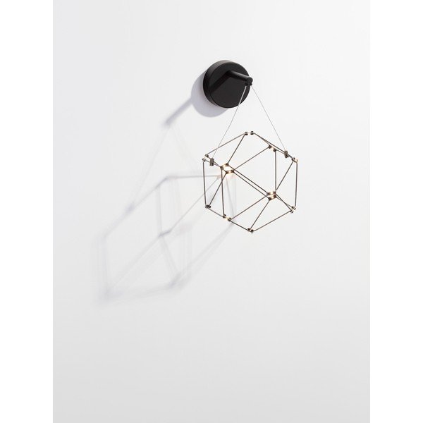 Czarny aluminiowy kinkiet LED Nebula – Nova Luce-image-4