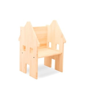 Dziecięce krzesło z litej sosny Little Nice Things HappyHouse