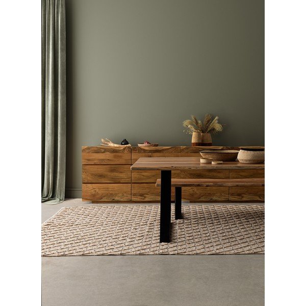 Drewniana ławka w naturalnym kolorze Artur – Bizzotto-image-4