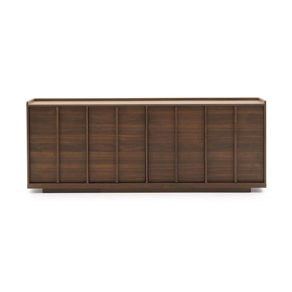 Brązowa komoda w dekorze orzecha 200x80x45 cm Onix – Kave Home