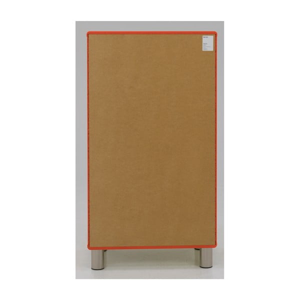 Czerwona wysoka komoda 60x111 cm Malibu – Tenzo-image-4
