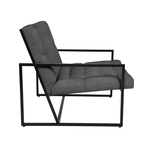 Ciemnoszary fotel Mazzini Sofas Aster-image-3