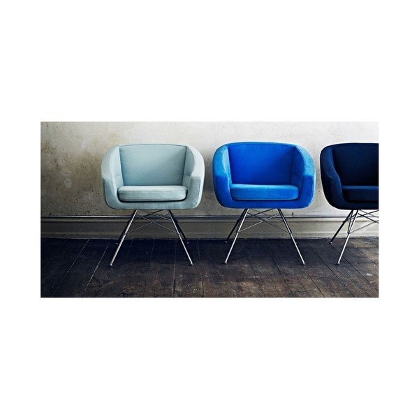 Jasnoniebieski fotel Softline Aiko-image-4