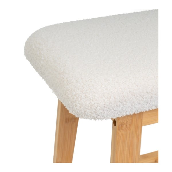 Biało-naturalna ławka – Casa Selección-image-1