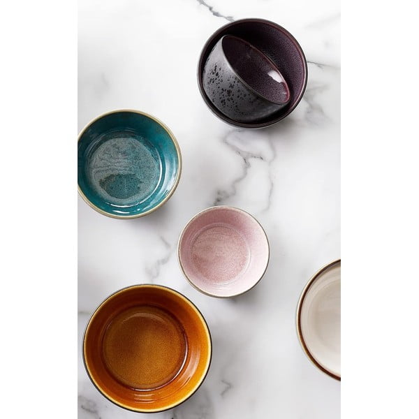 Zielona/czarna kamionkowa miska Gastro Green/Black – Bitz-image-2