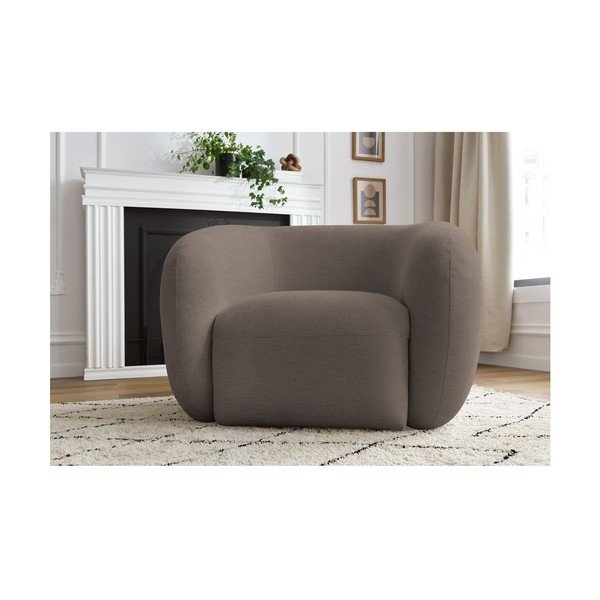 Jasnobrązowy fotel Celine – Bobochic Paris-image-1