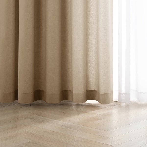 Ciemnozielona zasłona częściowo zaciemniająca (dimout) Calisto – Filumi-image-3