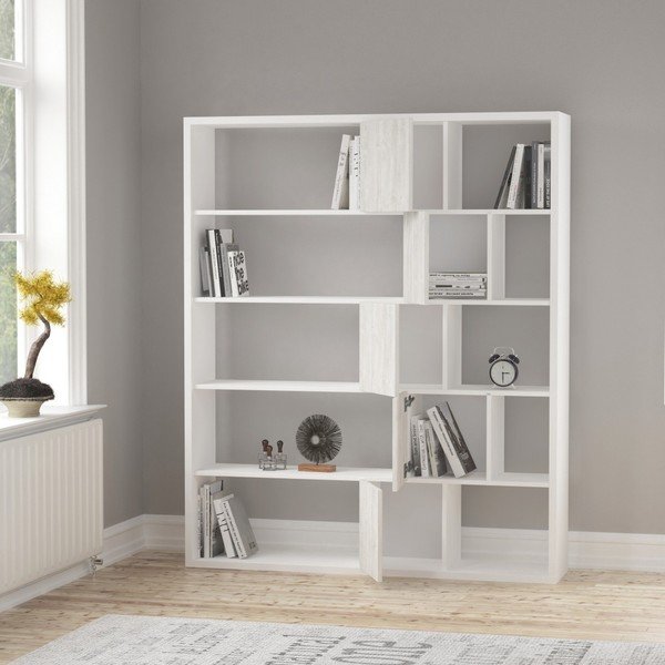 Biała biblioteczka Roscoetoo White-image-2