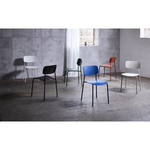 Krzesła w kolorze terakoty zestaw 2 szt. Kirkland – Unique Furniture-image-1