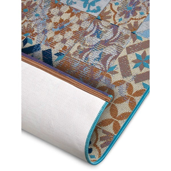 Niebieski chodnik 75x150 cm Cappuccino Mosaik – Hanse Home-image-4