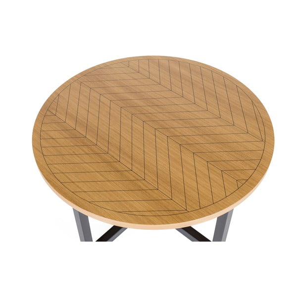 Stolik Woodman Mora Round-image-3